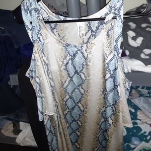 Now and forever cold shoulder top